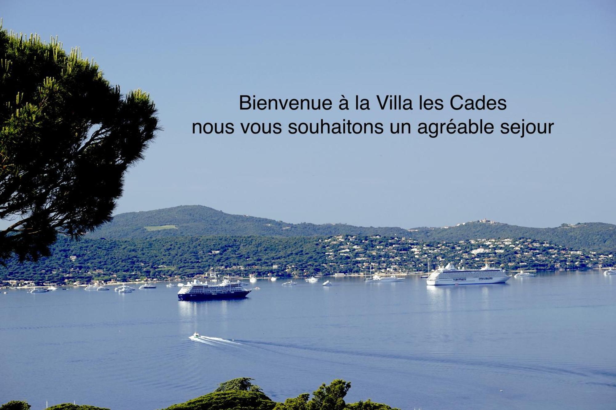 Villa les Cades Sainte-Maxime Extérieur photo
